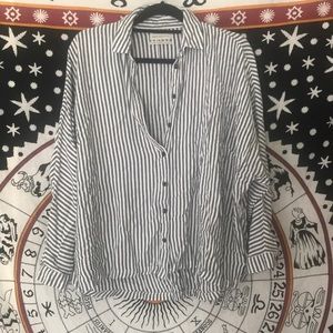 Striped Urban Outfitters Button Down